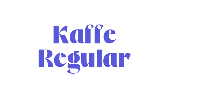 Kaffe Regular Font Download