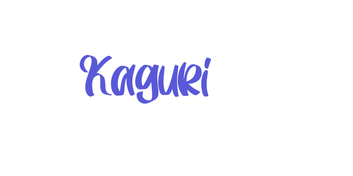 Kaguri Font Download