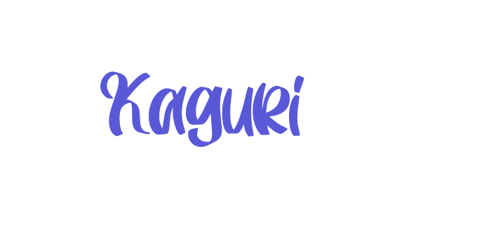 Kaguri Font