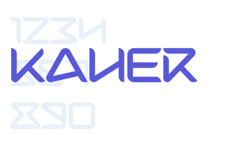 Kaher Font Download