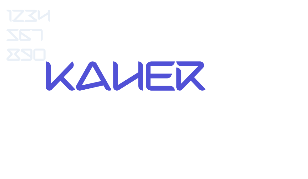 Kaher-font-download