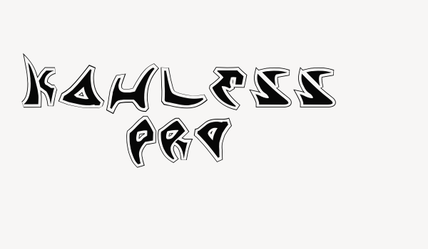 Kahless Pro Font