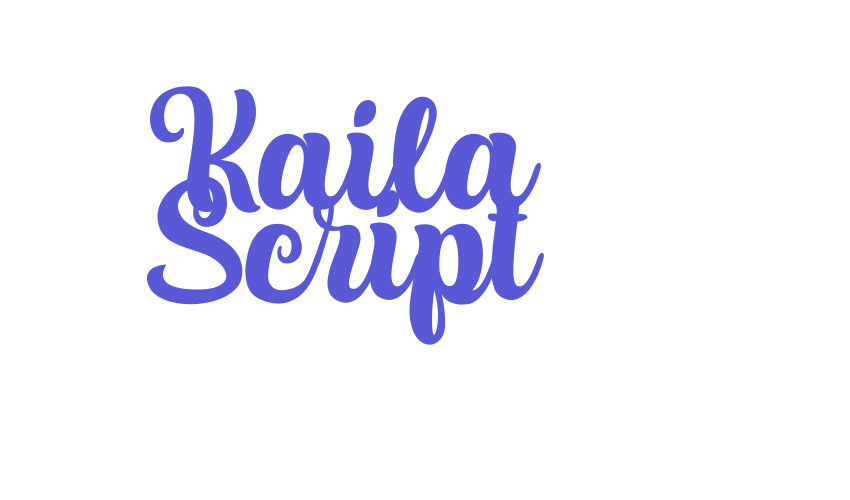 Kaila Script Font Download