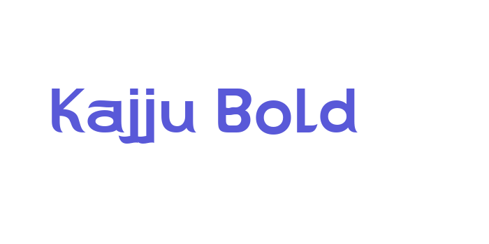 Kajju Bold Font Download