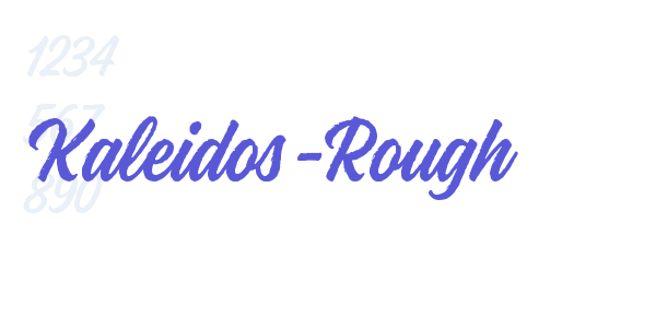 Kaleidos-Rough font free