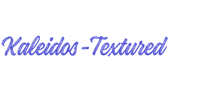 Kaleidos-Textured Font Download