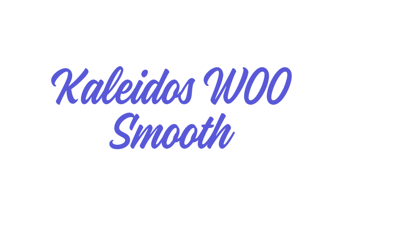 Kaleidos W00 Smooth Font Download