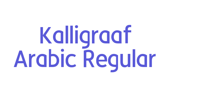 Kalligraaf Arabic Regular Font Download