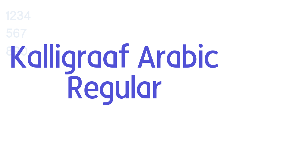 Kalligraaf Arabic Regular-font-download