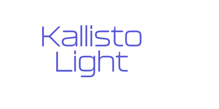 Kallisto Light Font Download