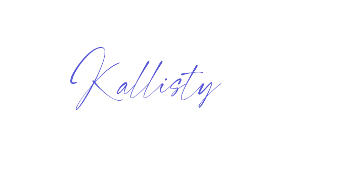 Kallisty Font Download