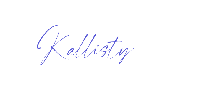 Kallisty Font