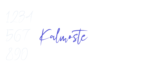 Kalmoste-font-download