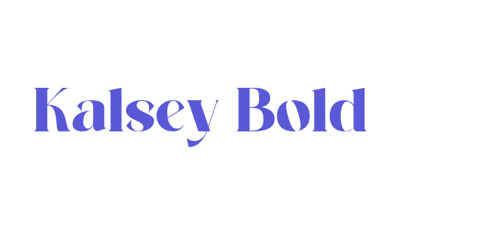 Kalsey Bold Font Download