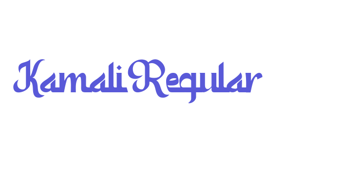 Kamali Regular Font Download