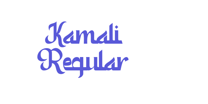 Kamali Regular Font