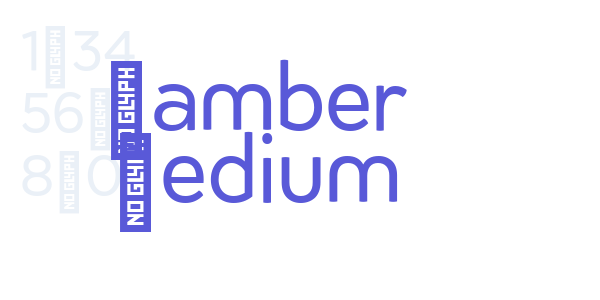 Kamber Medium font free