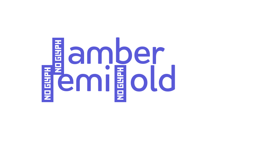 Kamber SemiBold Font