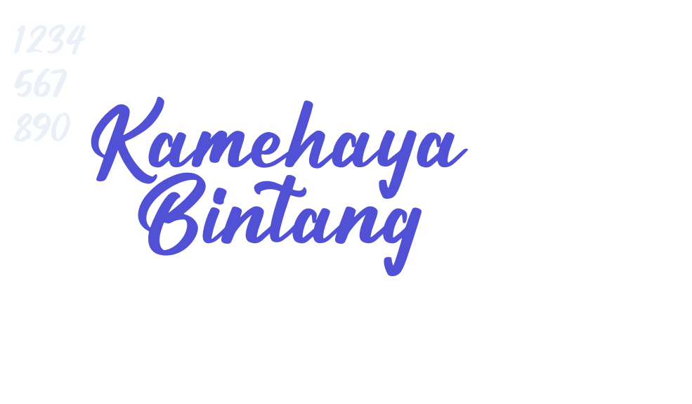 Kamehaya Bintang-font-download