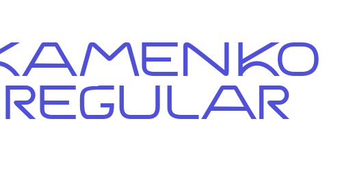 Kamenko Regular-font-download