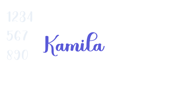 Kamila font free