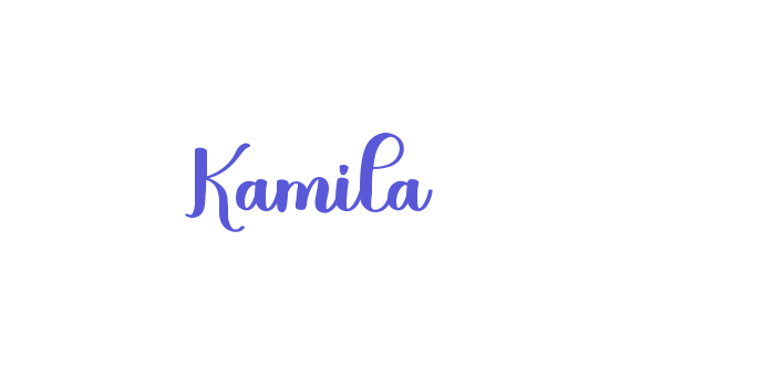 Kamila Font Download