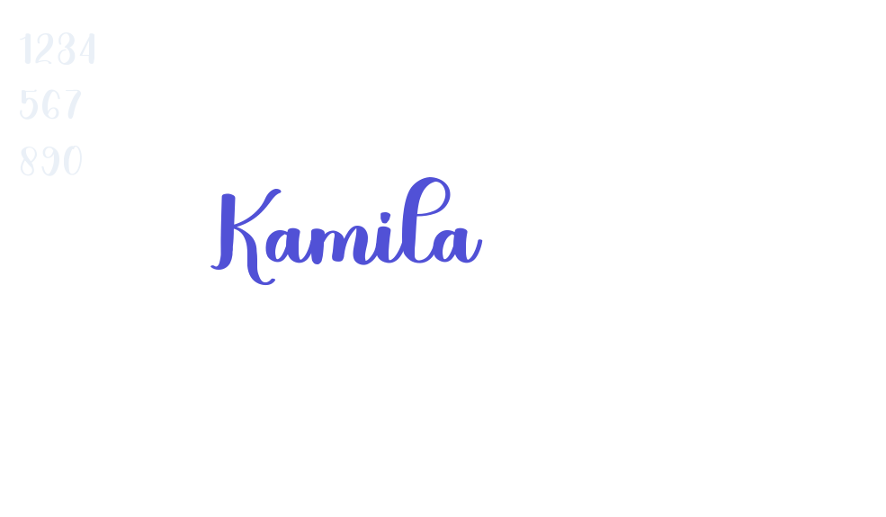 Kamila-font-download