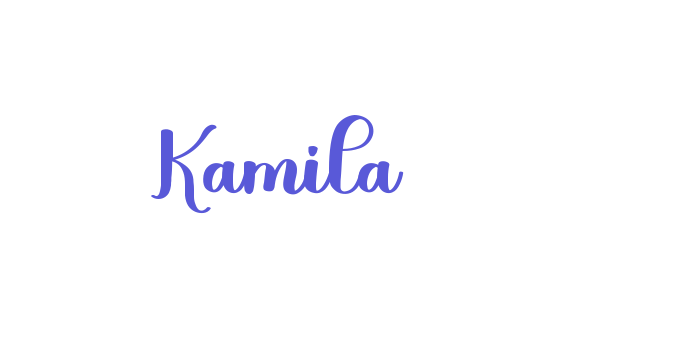 Kamila Font