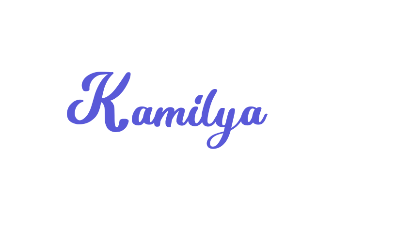 Kamilya Font