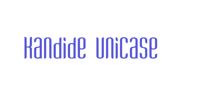 Kandide Unicase Font Download