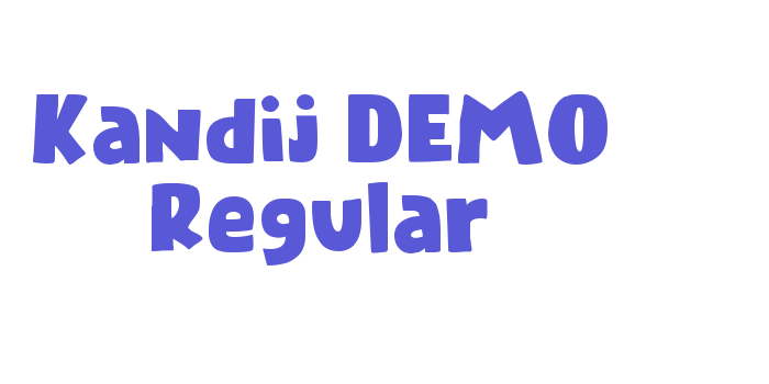 Kandij DEMO Regular Font Download