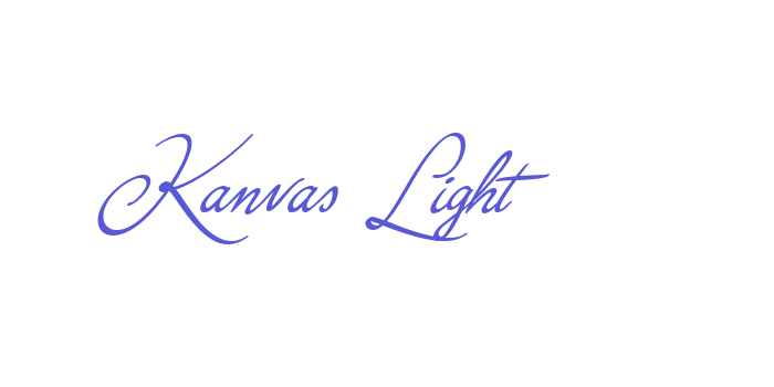 Kanvas Light Font Download