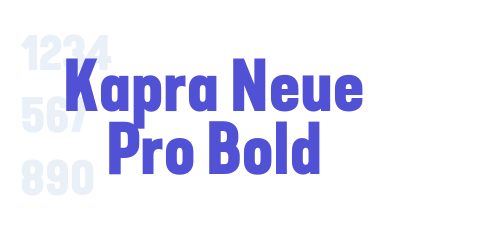 Kapra Neue Pro Bold-font-download