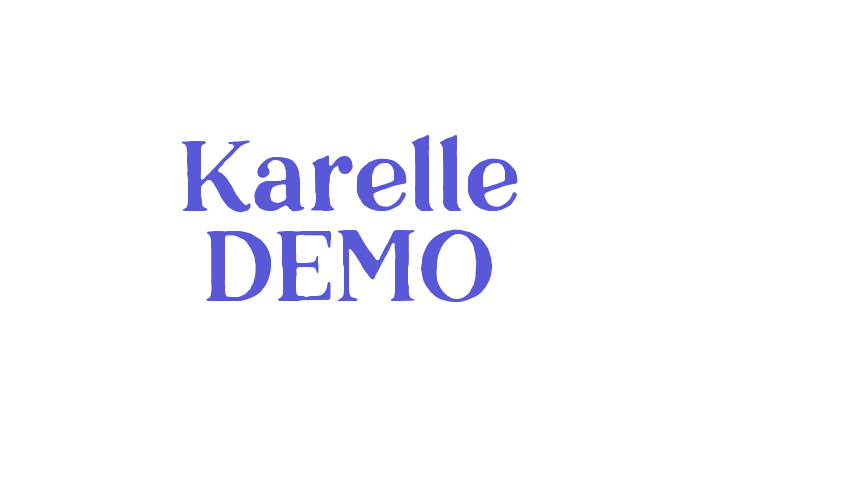 Karelle DEMO Font