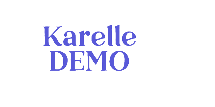 Karelle DEMO Font Download