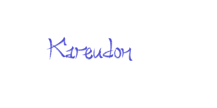 Kareudon Font