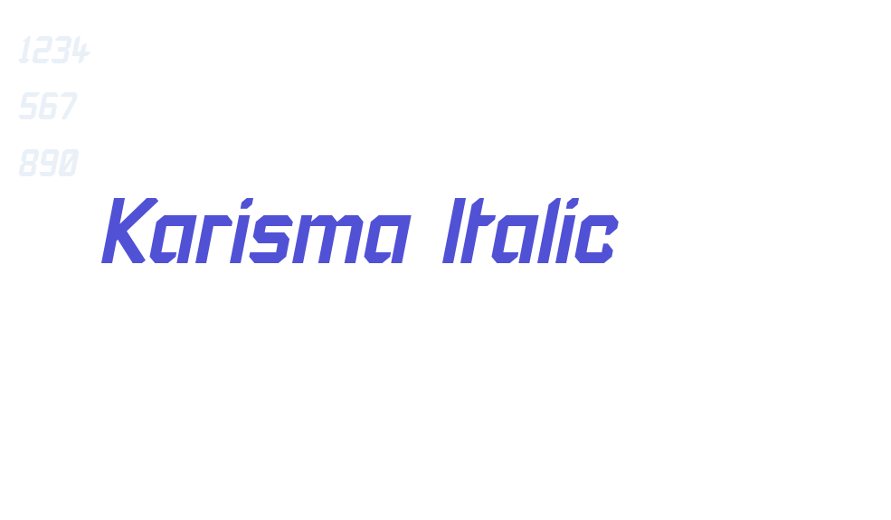 Karisma Italic-font-download