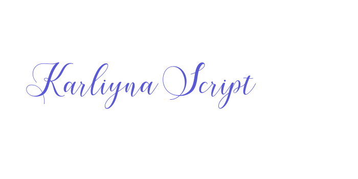 Karliyna Script Font Download