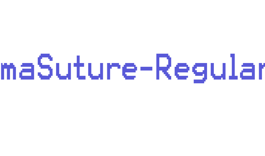 KarmaSuture-Regular Font