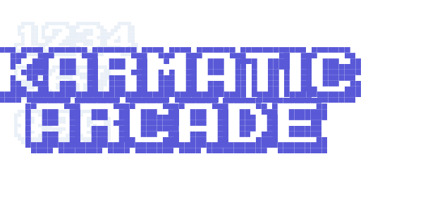 Karmatic Arcade font free