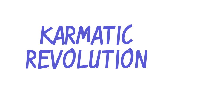 Karmatic Revolution Font Download