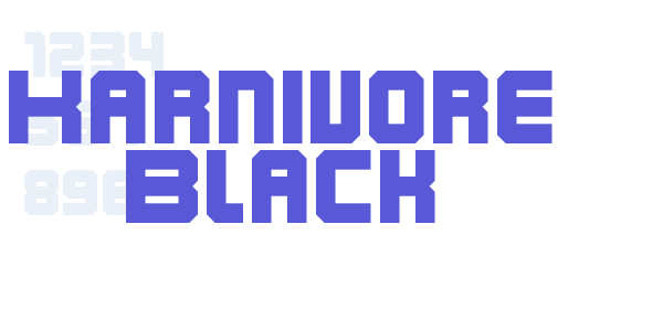 Karnivore Black font free