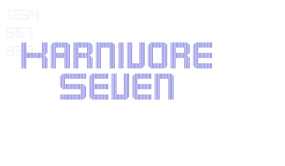 Karnivore Seven-font-download