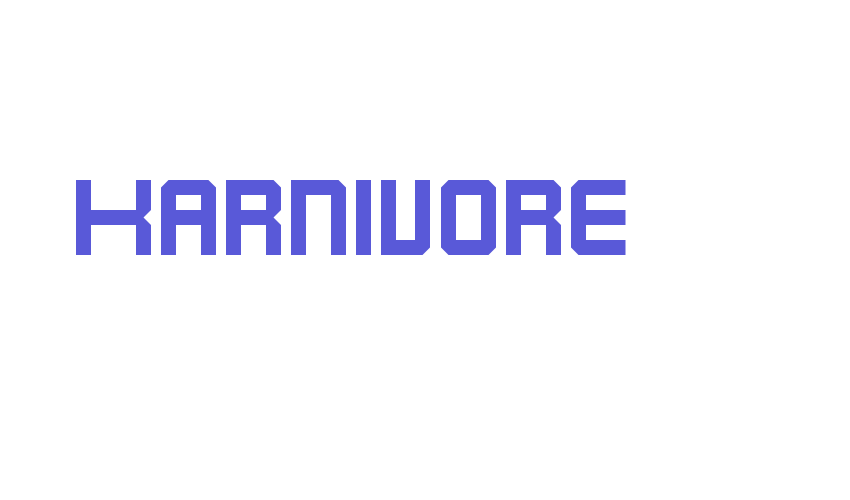 Karnivore Font