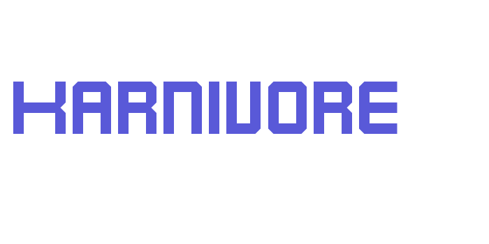 Karnivore Font