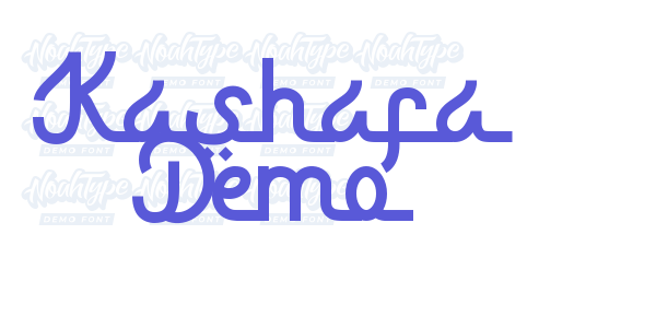 Kashafa Demo font free