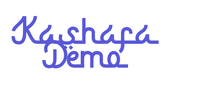 Kashafa Demo Font Download