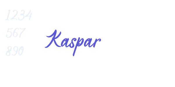 Kaspar font free