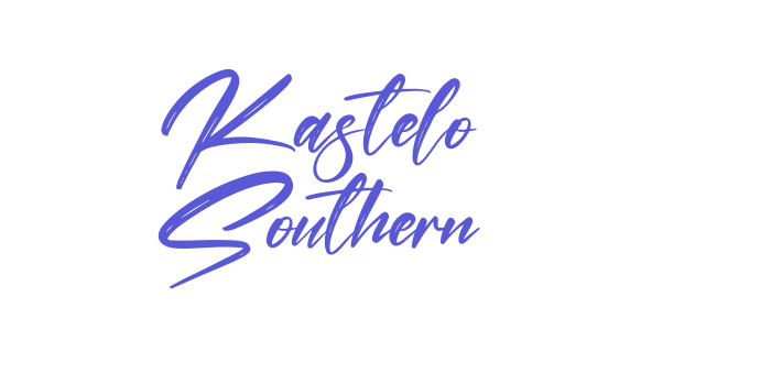 Kastelo Southern Font