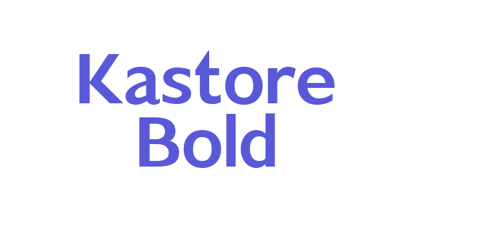 Kastore Bold Font